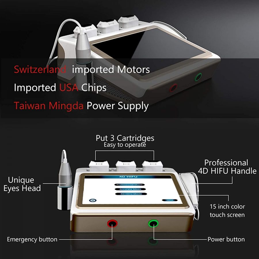 HIFU Face Lifting Wrinkle Removal Body Slimming Machine 